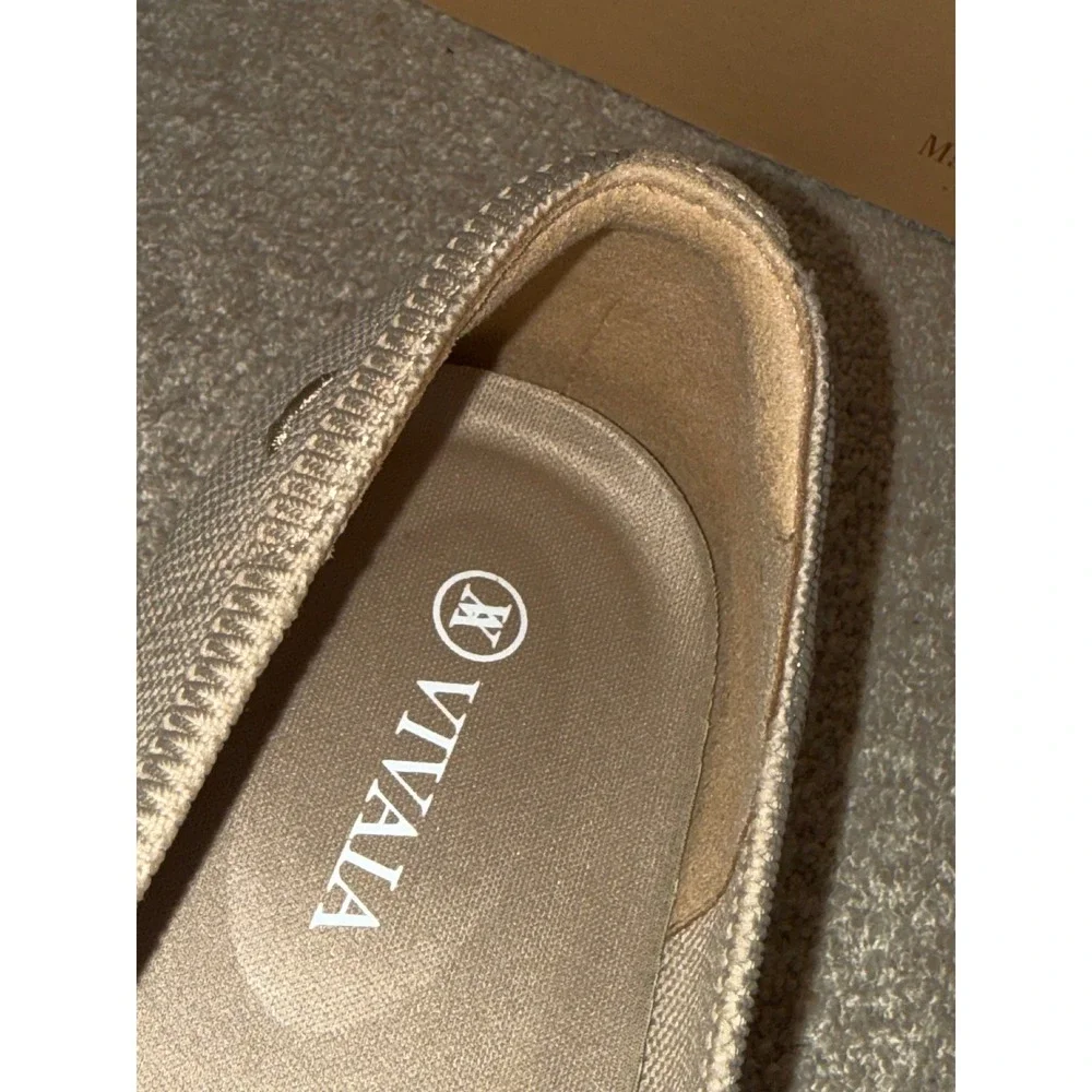 VIVAIA Bibi Knot Ballet Flats Elegant Almond Toe Comfort Chic Everyday Shoes 8